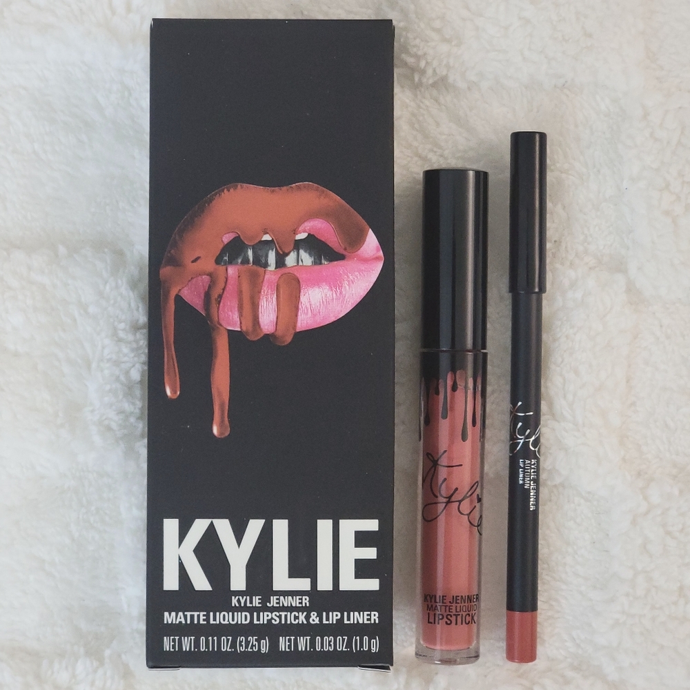 Kylie Cosmetics Matte Liquid Lipstick Kit (OG FORMULA) in shade Autumn BNIB